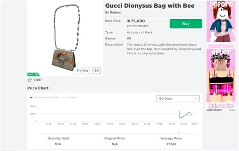 gucci bag in roblox|roblox digital gucci bags.